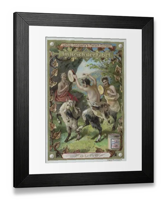 Framed Print : Series In the Realm of Fable, Fauns