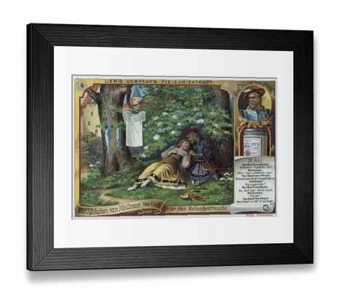 Framed Print : Das Kaethchen von Heilbronn (by Kleist) series