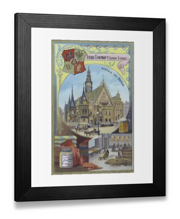 Framed Print : Series City Halls, City Hall of Wroclaw Framed Print : Series City Halls, City Hall of Wroclaw