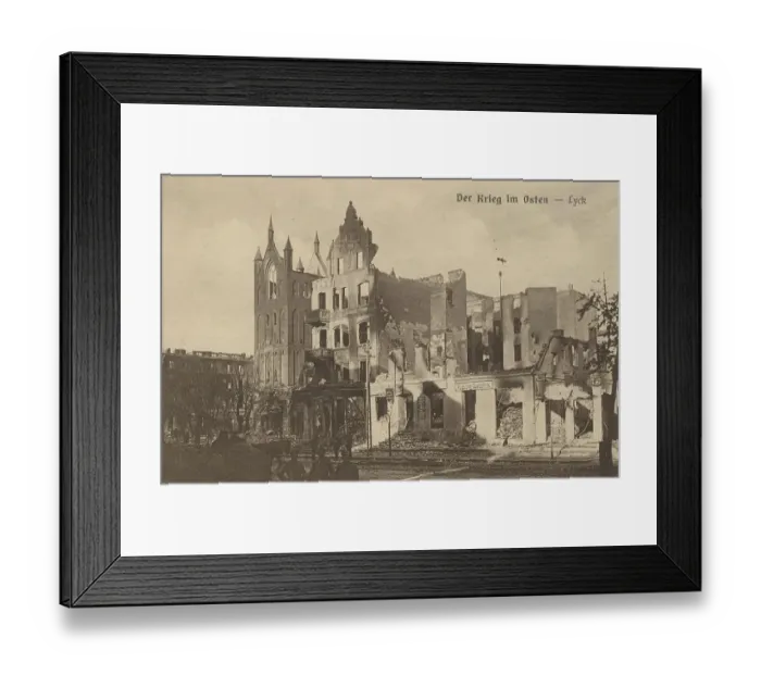 Framed Print : The Russian invasion of East Prussia in 1914 Framed Print : The Russian invasion of East Prussia in 1914