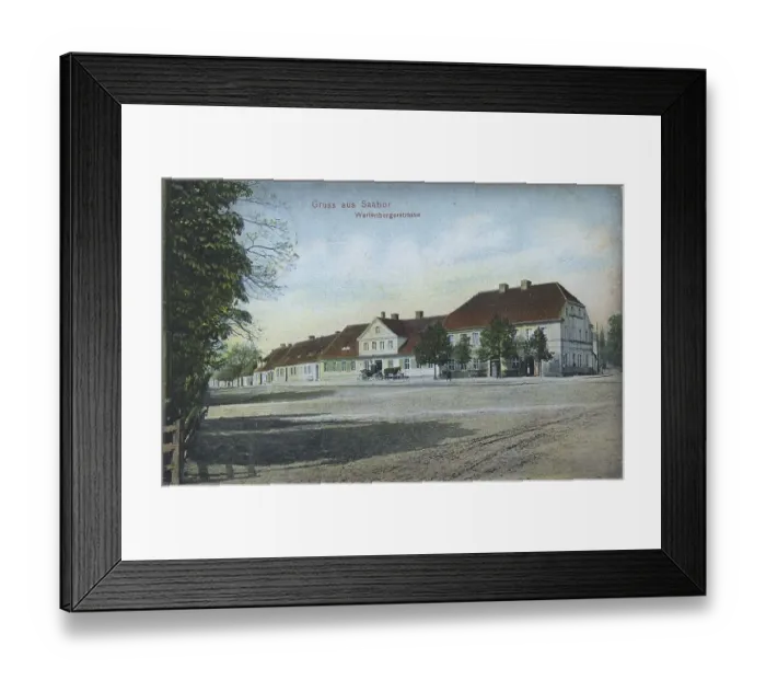 Framed Print : Greeting from Saabor, Zabor, Silesia Framed Print : Greeting from Saabor, Zabor, Silesia