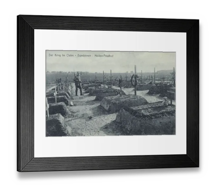 Framed Print : Gumbinnen, Heroes Cemetery Framed Print : Gumbinnen, Heroes Cemetery