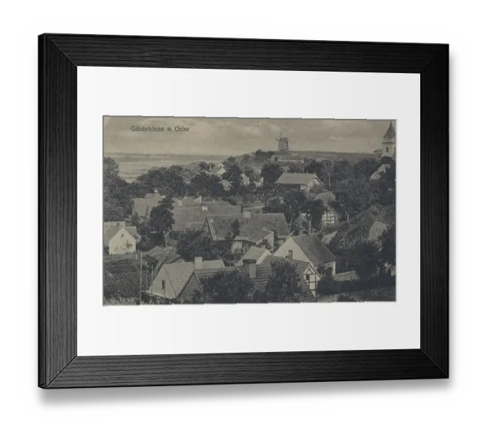 Framed Print : Guestebiese an der Oder, Gozdowice Framed Print : Guestebiese an der Oder, Gozdowice