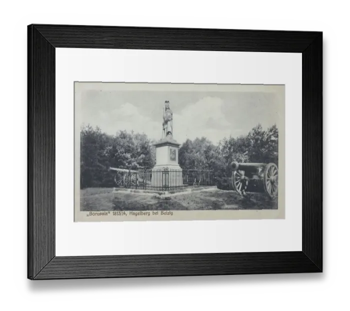 Framed Print : Hagelberg near Belzig, the Borussia 1813 Framed Print : Hagelberg near Belzig, the Borussia 1813