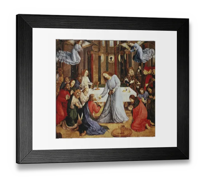 Framed Print : The institution of the Holy Communion