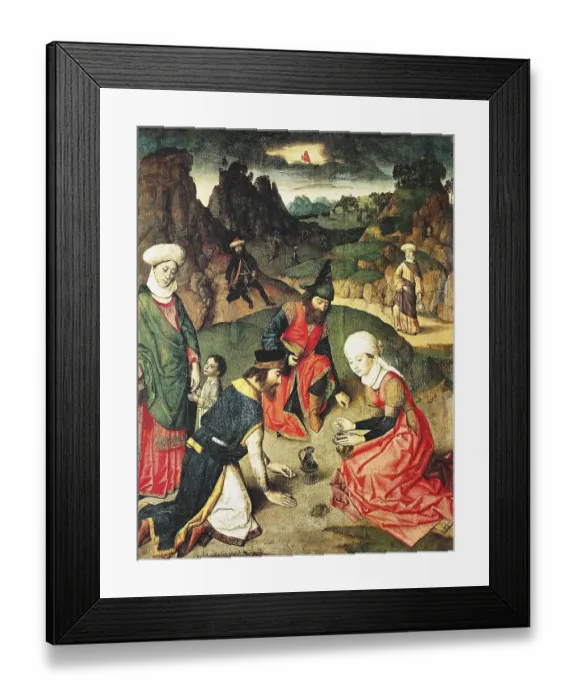 Framed Print : The Manna Miracle, Mannalese, Manna Framed Print : The Manna Miracle, Mannalese, Manna