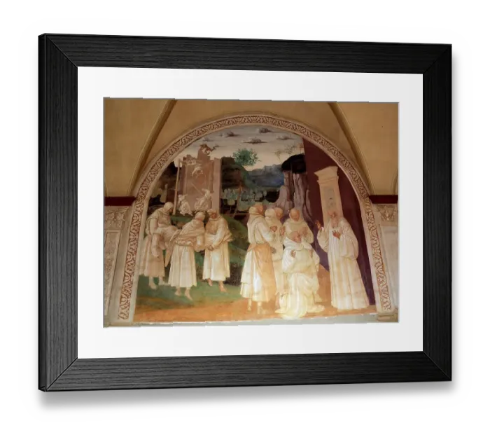 Framed Print : Italy, Monte Oliveto Abbey, Abbazia di Monti Olivieti Maggiore Framed Print : Italy, Monte Oliveto Abbey, Abbazia di Monti Olivieti Maggiore