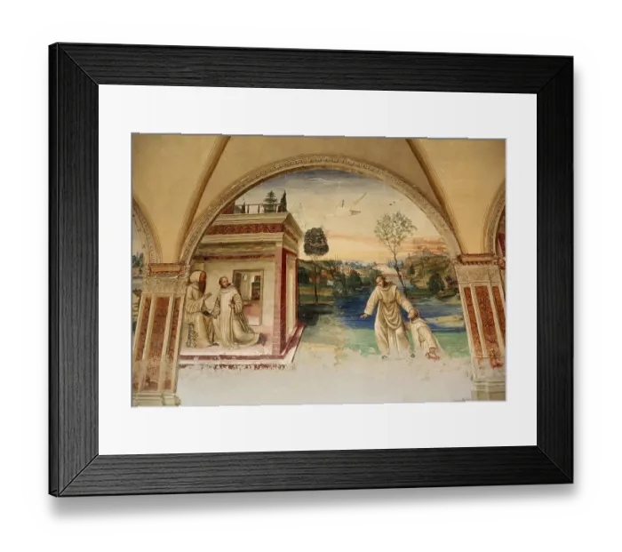 Framed Print : Italy, Monte Oliveto Abbey, Abbazia di Monti Olivieti Maggiore Framed Print : Italy, Monte Oliveto Abbey, Abbazia di Monti Olivieti Maggiore