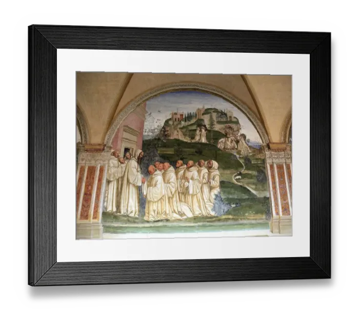 Framed Print : Italy, Monte Oliveto Abbey, Abbazia di Monti Olivieti Maggiore Framed Print : Italy, Monte Oliveto Abbey, Abbazia di Monti Olivieti Maggiore