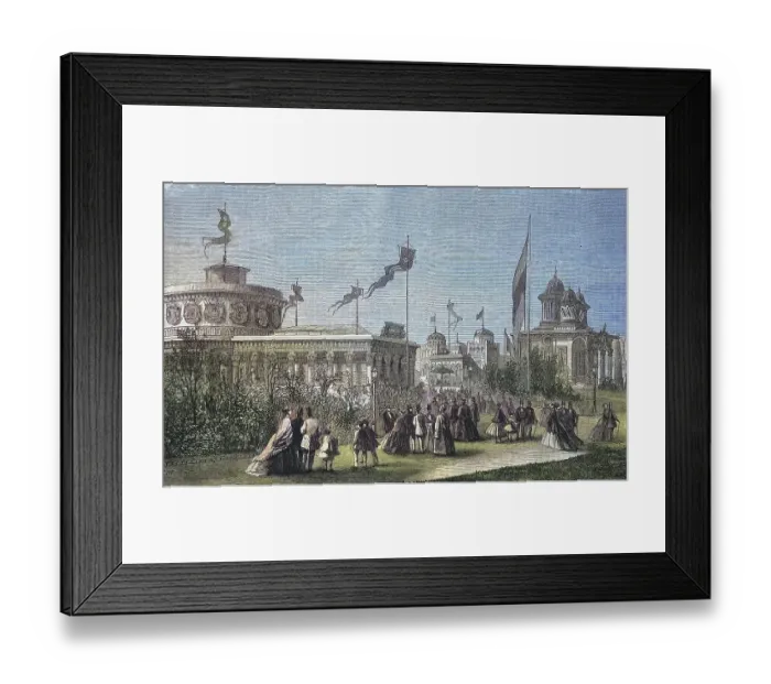 Framed Print : The third Paris World's Fair