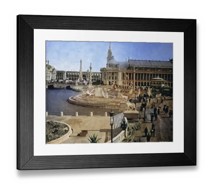 Framed Print : United States of America, State of Illinois