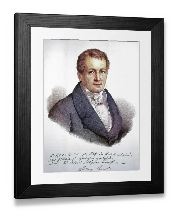 Framed Print : Johann Ludwig Tieck, 31 May 1773 Framed Print : Johann Ludwig Tieck, 31 May 1773