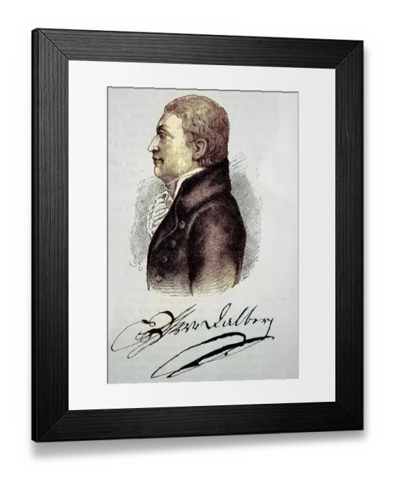 Framed Print : Wolfgang Heribert Freiherr von Dalberg