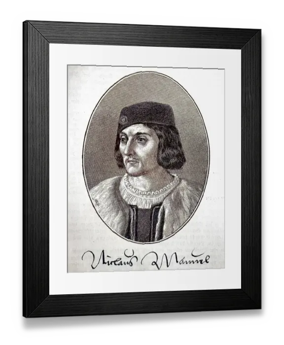 Framed Print : Niklaus Manuel, called Deutsch Framed Print : Niklaus Manuel, called Deutsch
