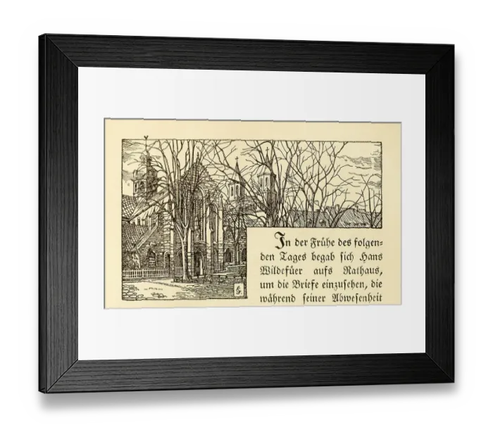 Framed Print : Cathedral, historical city view Framed Print : Cathedral, historical city view