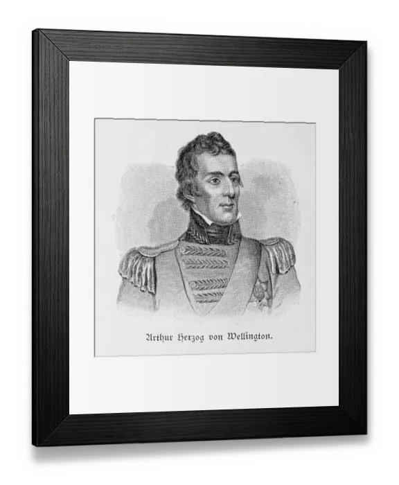 Framed Print : Arthur Duke of Wellington, Arthur Wellesley