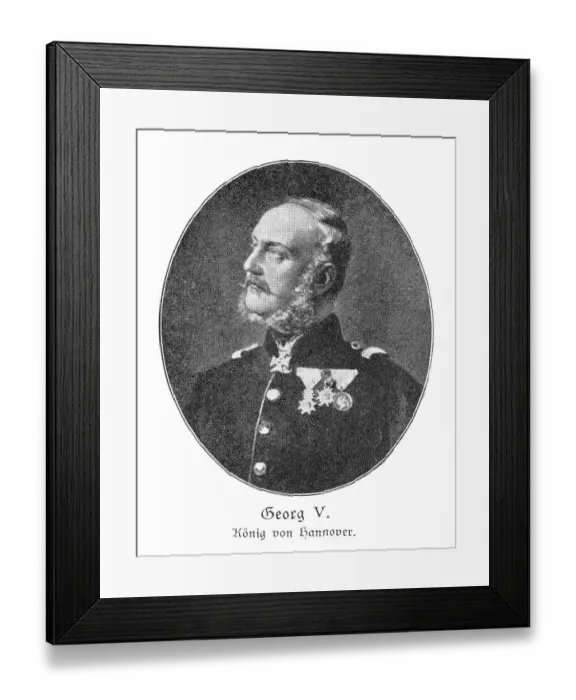 Framed Print : Historical portrait of George V Framed Print : Historical portrait of George V