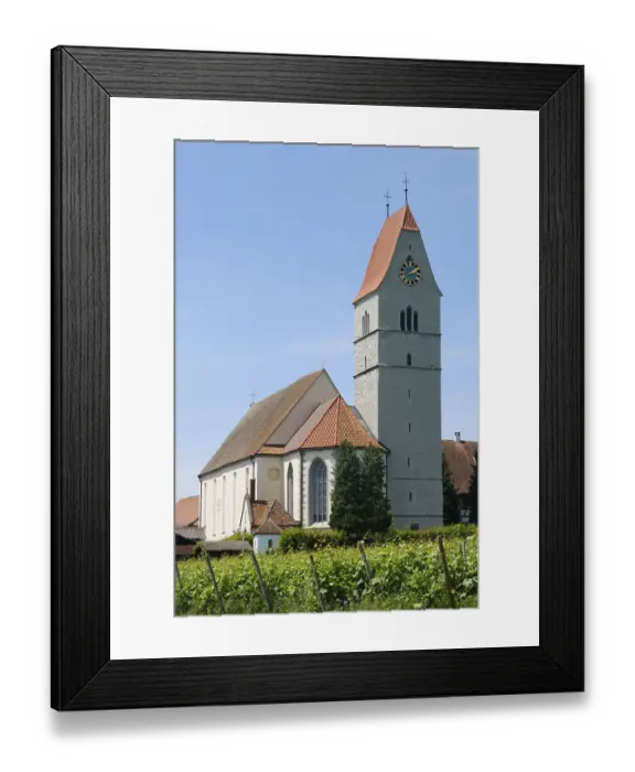 Framed Print : St. John the Baptist Catholic Church