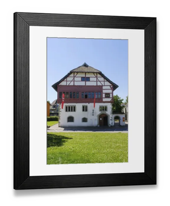 Framed Print : Museum Reichenau, Reichenau Island Framed Print : Museum Reichenau, Reichenau Island