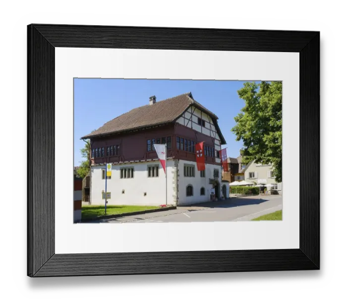 Framed Print : Museum Reichenau, Reichenau Island Framed Print : Museum Reichenau, Reichenau Island