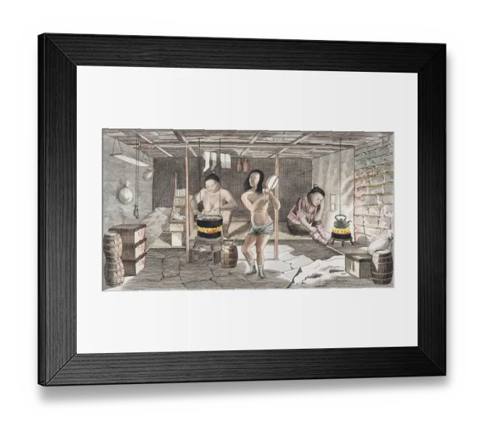 Framed Print : Winter apartment of the Greenlanders Framed Print : Winter apartment of the Greenlanders