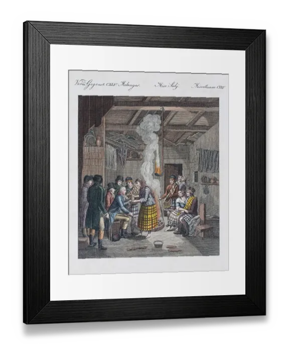 Framed Print : Inhabitants of the Scottish Highlands Framed Print : Inhabitants of the Scottish Highlands