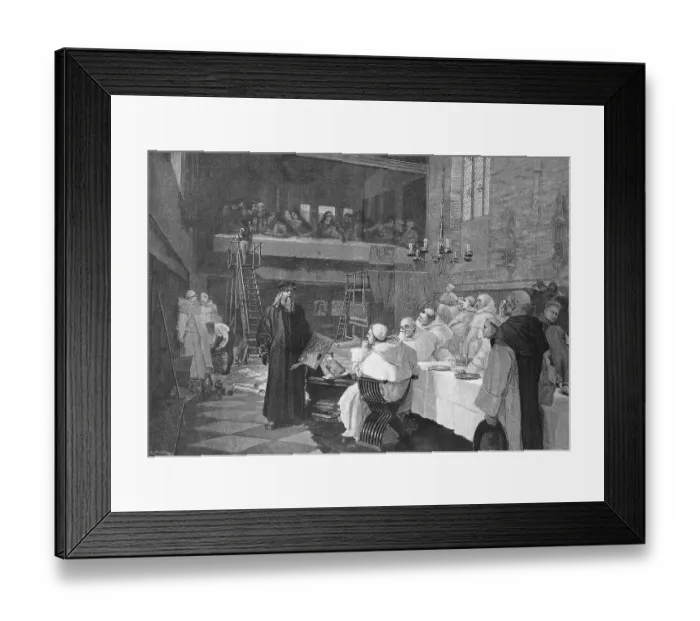 Framed Print : Leonardo da Vinci painting The Last Supper