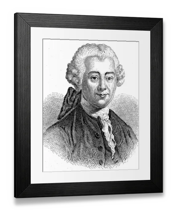 Framed Print : Johann Peter Zu, 3 October 1720 Framed Print : Johann Peter Zu, 3 October 1720