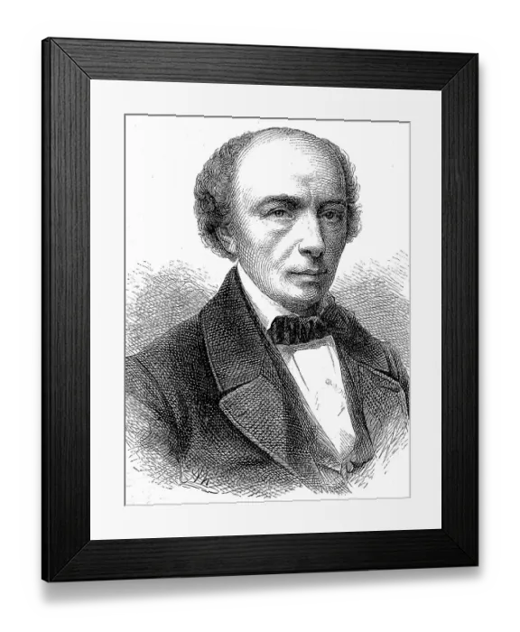 Framed Print : Johann Ludwig Louis Uhland, 26 April 1787
