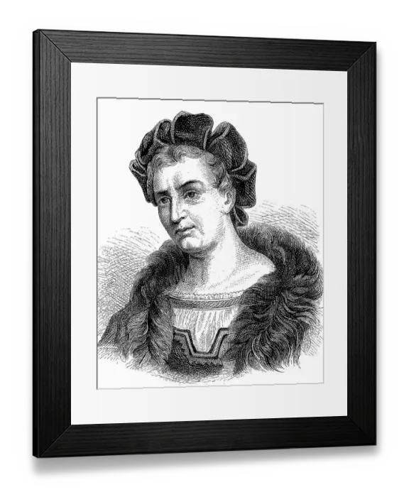 Framed Print : Francois-Joseph Talma (15 January 1763) (19 October 1826 in Paris) French actor