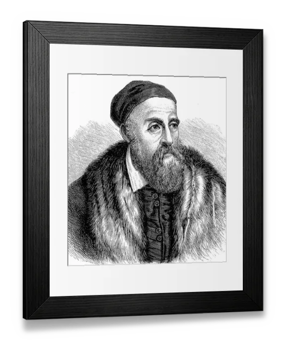 Framed Print : Titian, actually Tiziano Vecellio, c Framed Print : Titian, actually Tiziano Vecellio, c