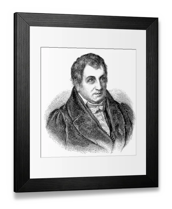 Framed Print : Johann Ludwig Tieck, 31 May 1773