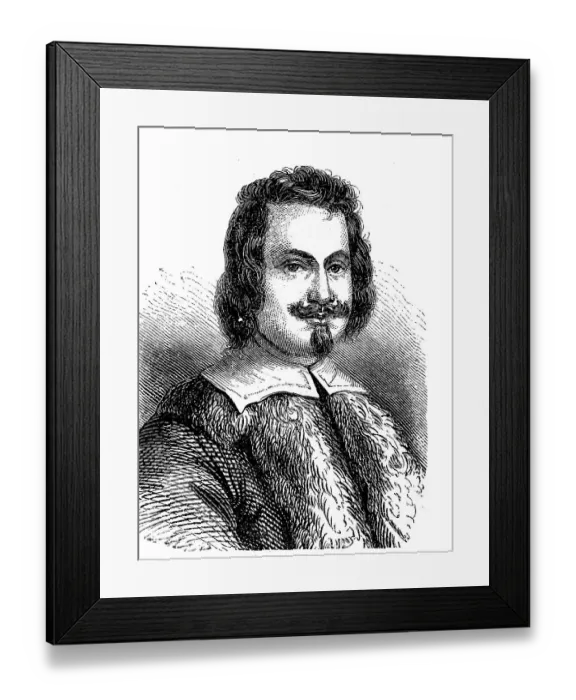 Framed Print : Evangelista Torricell, 15 October 1608