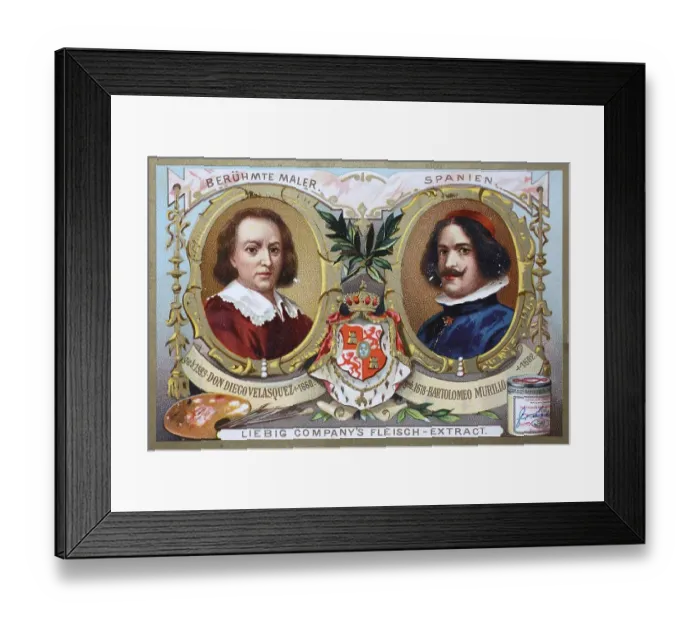 Framed Print : Series of paintings by famous painters Framed Print : Series of paintings by famous painters