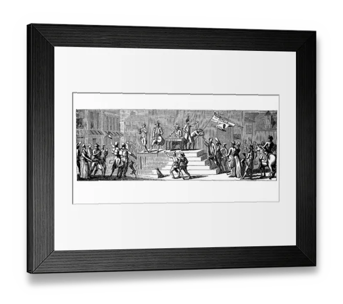 Framed Print : Proclamation of the Patrie en danger Framed Print : Proclamation of the Patrie en danger