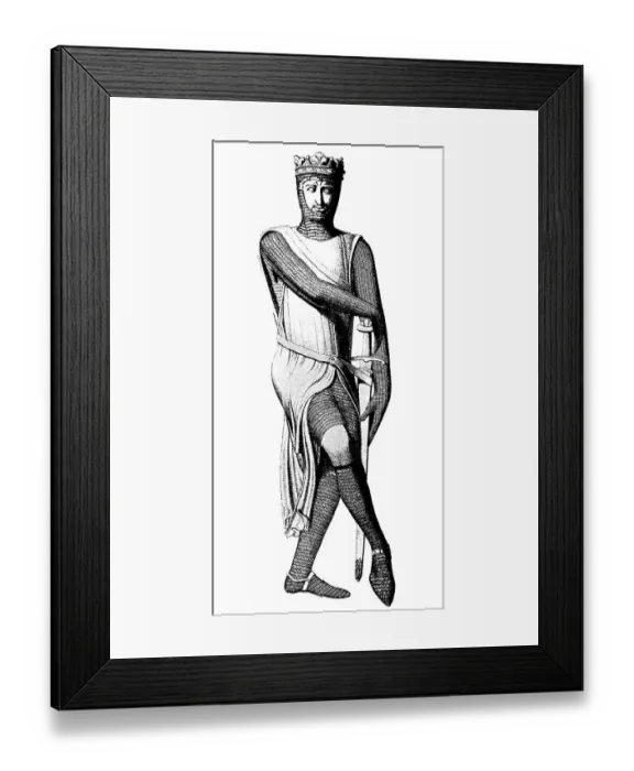 Framed Print : Robert II called Robert Kurzhose