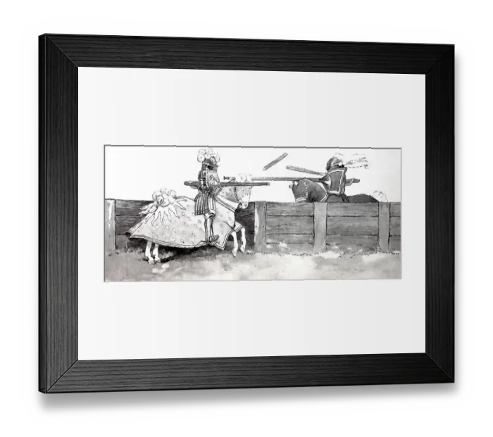 Framed Print : Fashion, clothing, knight's armour in the late Middle Ages Framed Print : Fashion, clothing, knight's armour in the late Middle Ages
