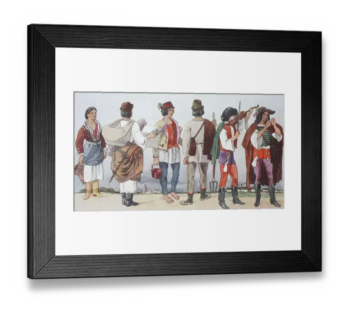 Framed Print : Fashion, from lks, e maid from Pesther county Framed Print : Fashion, from lks, e maid from Pesther county
