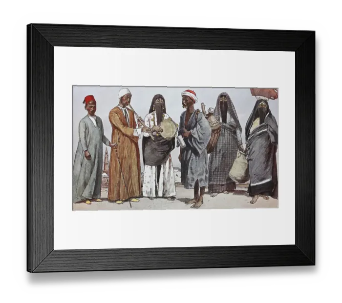 Framed Print : Clothing, fashion in Africa, Egypt Framed Print : Clothing, fashion in Africa, Egypt