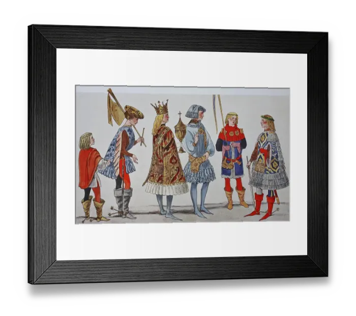 Framed Print : Clothing, Fashion in Italy, Upper Italy