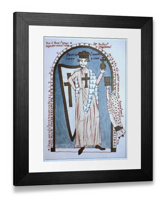 Framed Print : Frederick I c. 1122, 10 June 1190 Framed Print : Frederick I c. 1122, 10 June 1190