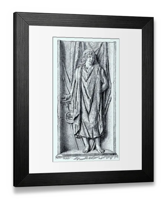 Framed Print : The Roman Triumphal Relief of a Captive Germanic Tribe in the Vatican Museum Framed Print : The Roman Triumphal Relief of a Captive Germanic Tribe in the Vatican Museum