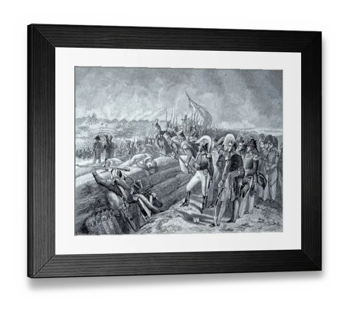 Framed Print : In the Battle of Trocadero on 31 August 1823