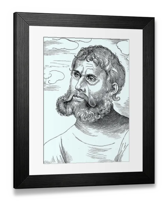 Framed Print : Martin Luther as Junker Joerg, 10 November 1483 Framed Print : Martin Luther as Junker Joerg, 10 November 1483