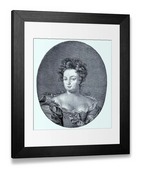 Framed Print : Sophie Charlotte Duchess of Brunswick and Lueneburg Framed Print : Sophie Charlotte Duchess of Brunswick and Lueneburg