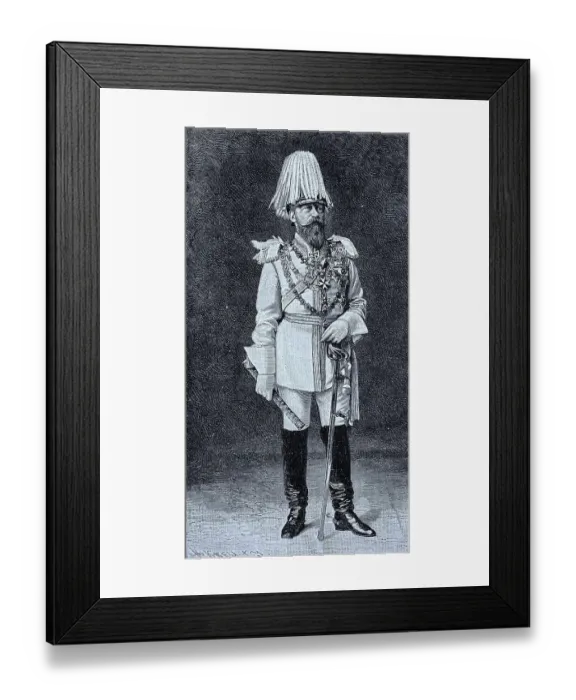 Framed Print : Frederick III 18 October 1831, 15 June 1888 Framed Print : Frederick III 18 October 1831, 15 June 1888