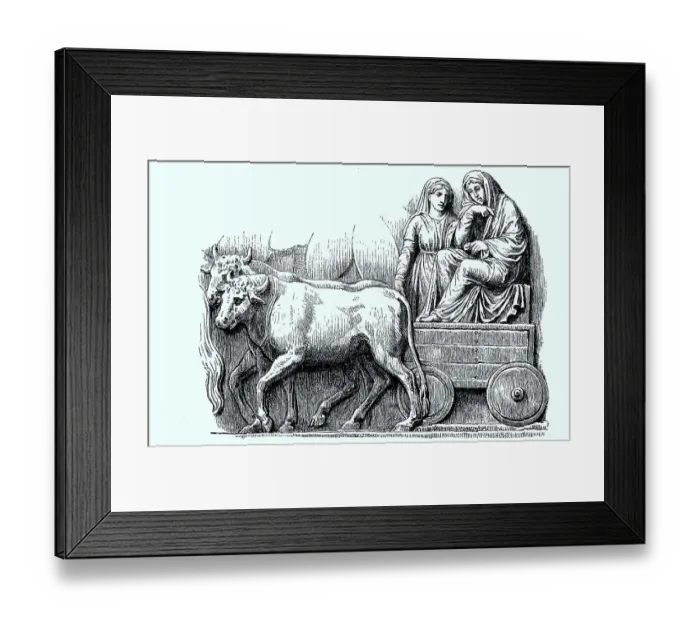 Framed Print : Presentation at the clinopodium (Antonina) in Rome Framed Print : Presentation at the clinopodium (Antonina) in Rome
