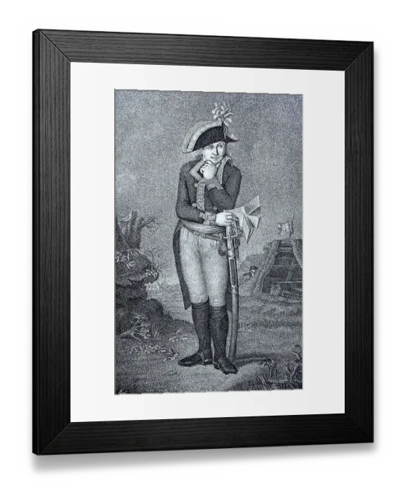 Framed Print : Jean-Charles Pichegru, 16 February 1761