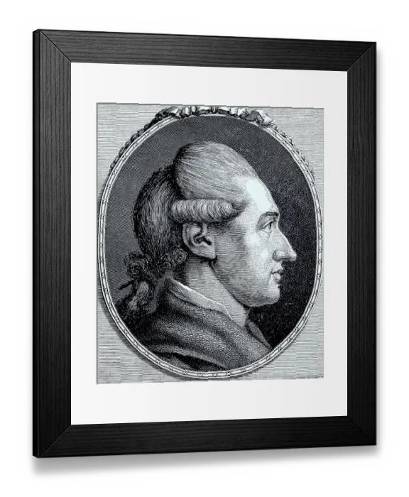Framed Print : Johann Wolfgang von Goethe, 28 August 1749 Framed Print : Johann Wolfgang von Goethe, 28 August 1749