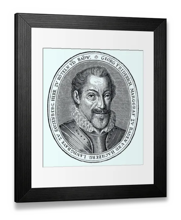 Framed Print : George Frederick, 30 January 1573 Framed Print : George Frederick, 30 January 1573